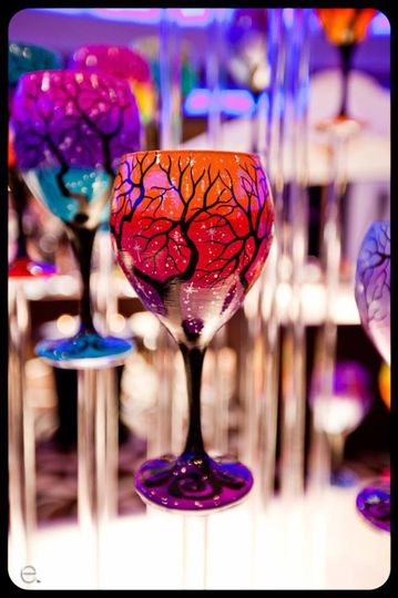 Wine Me? Hand Painted Glassware