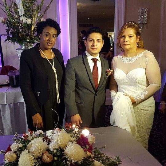 Destiny Nunez, Wedding Officiant