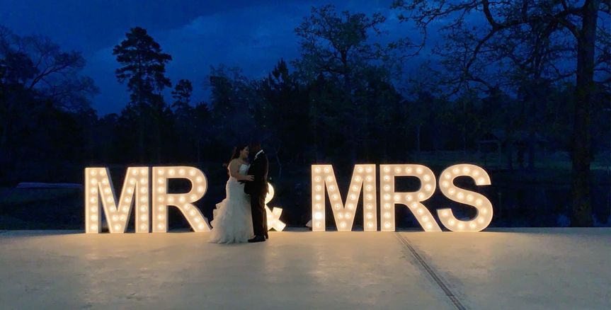 GF Lit Marquee Letters