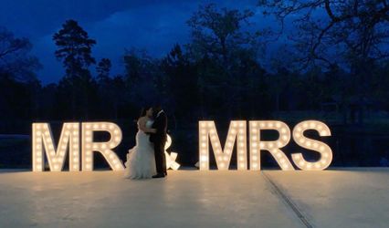 GF Lit Marquee Letters