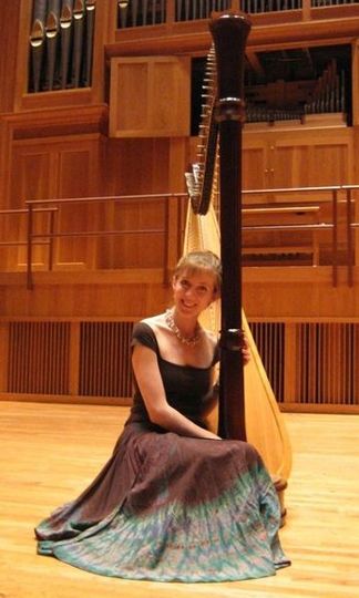 Emily John, harpist
