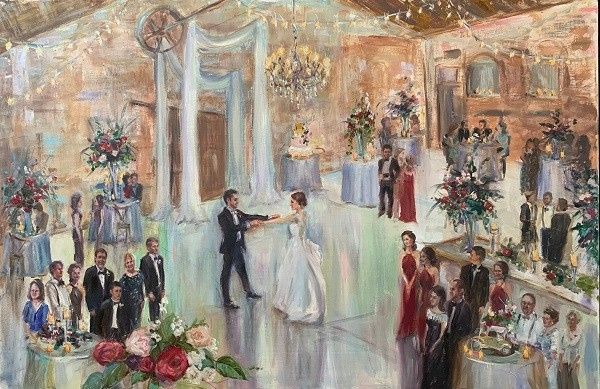 Live Event Portrait Artist Ann Bailey
