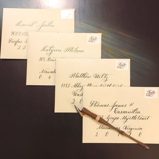 Kayla Elaine Calligraphy
