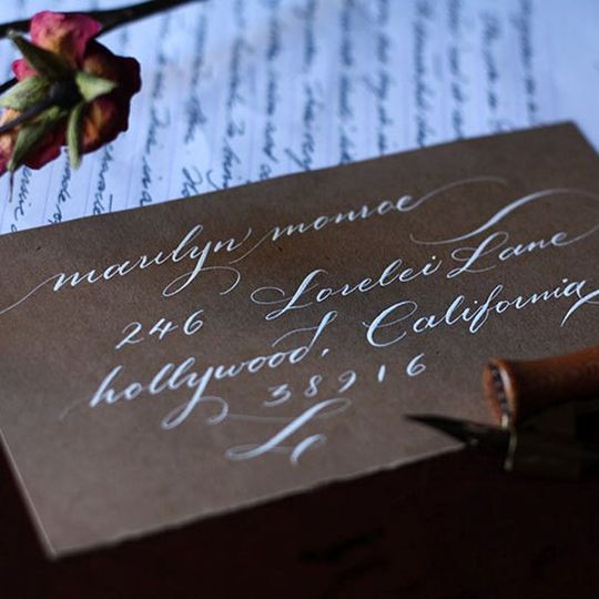 Open Ink Stand Calligraphy