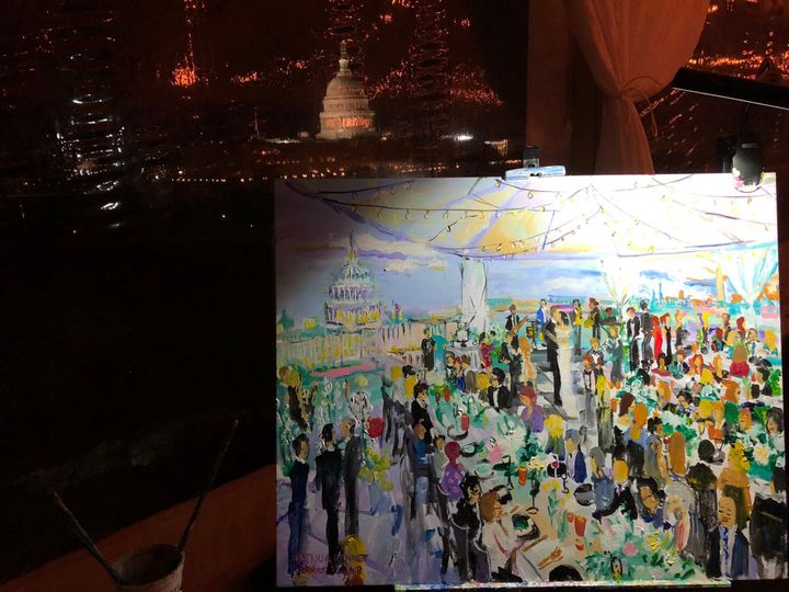 Patricia Bennett, Live Event Painter