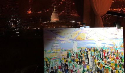 Patricia Bennett, Live Event Painter