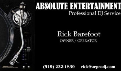 Absolute Entertainment Professional DJ Service