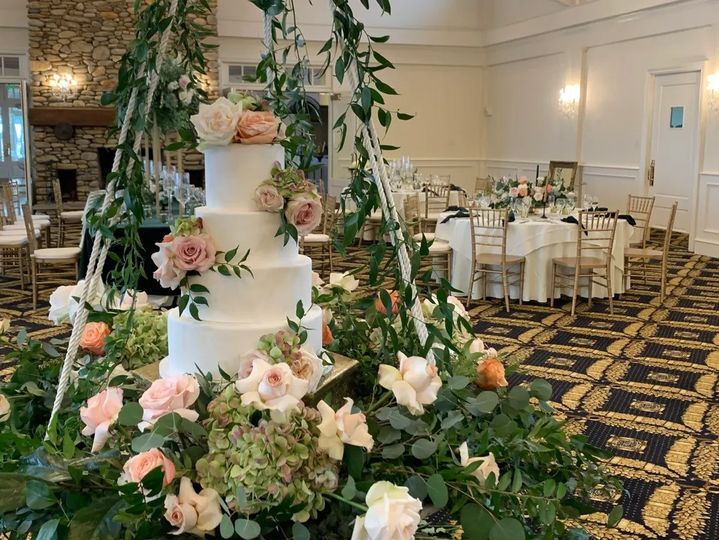 Sweet Peony Wedding Cakes
