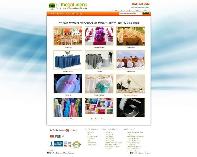 On The Go Linens - www.onthegolinens.com