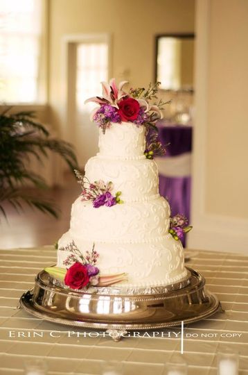 Cakes By Tina Wedding Cake Biloxi Ms Weddingwire