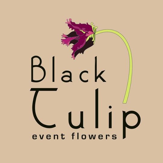 Black Tulip Event Flowers