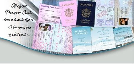 Custom Passport Invitations