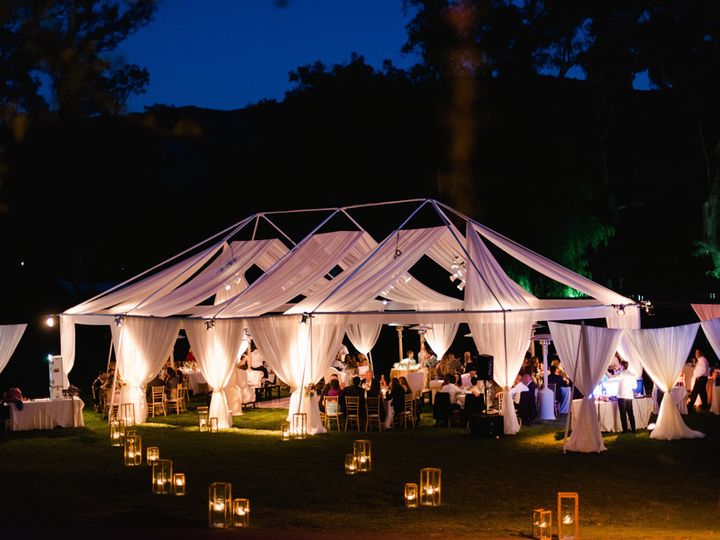 Marquee wedding