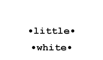 Little White Invite