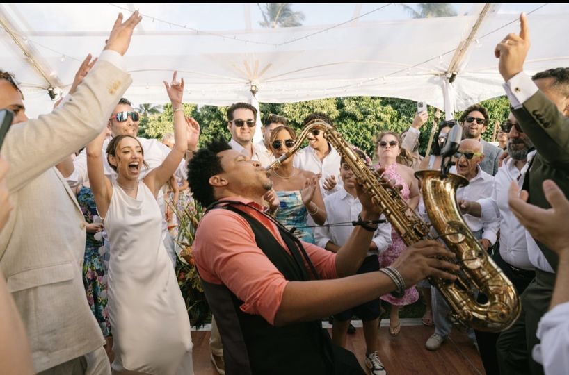 Saxophonist Jason Gay