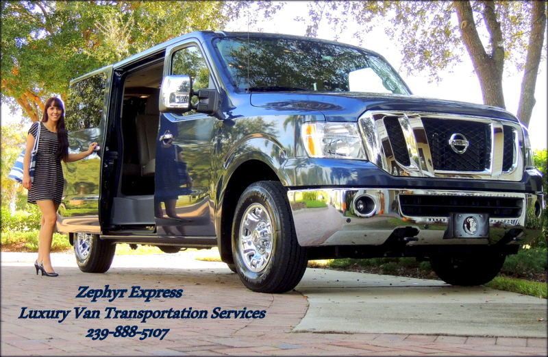 Zephyr Express Luxury Van Transportation