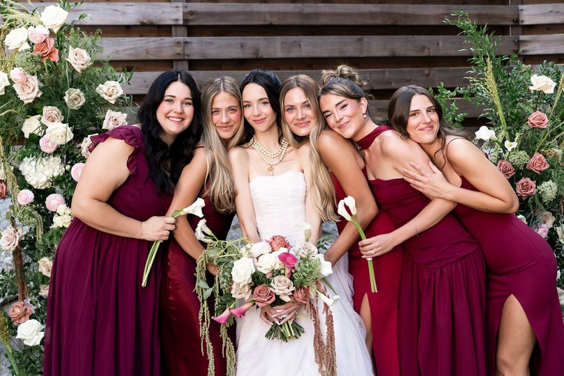 The wedding time