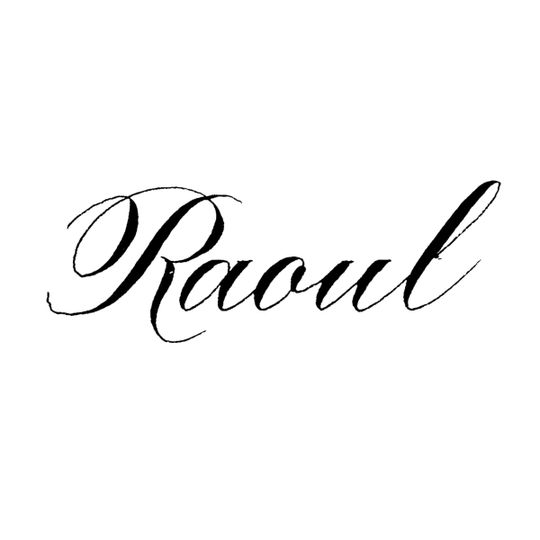 Raoul Martinez Calligraphy