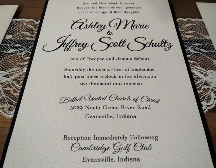 Bailey Marie Studio Invitations Evansville In Weddingwire