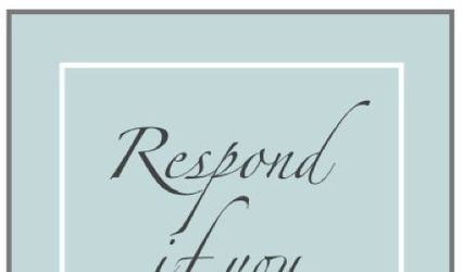 Respond if you please