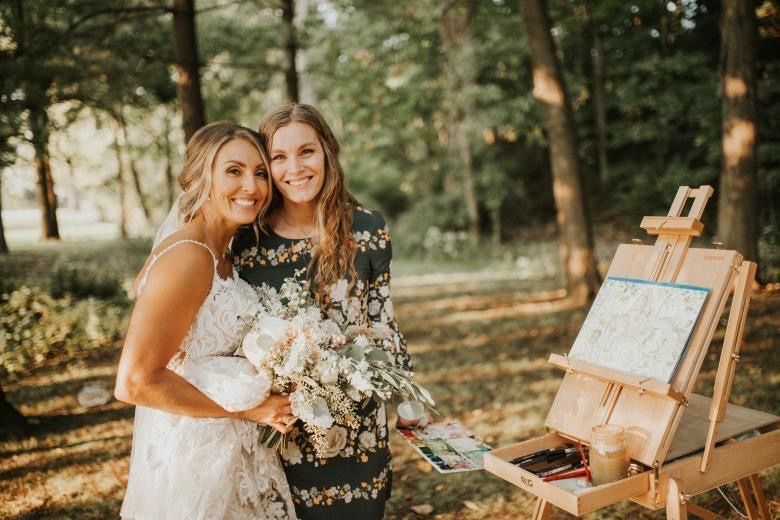 Clexo - Live Wedding Painter & Watercolorist