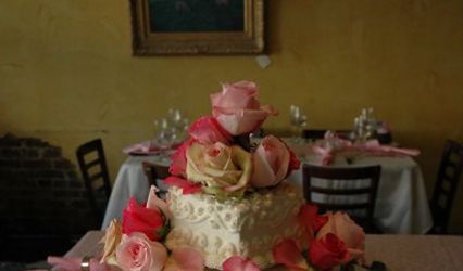 Potpourri of Silk Flowers and Cakes