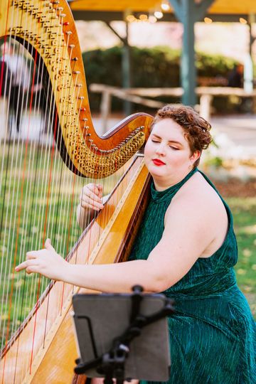 Victoria Parrish, Harpist