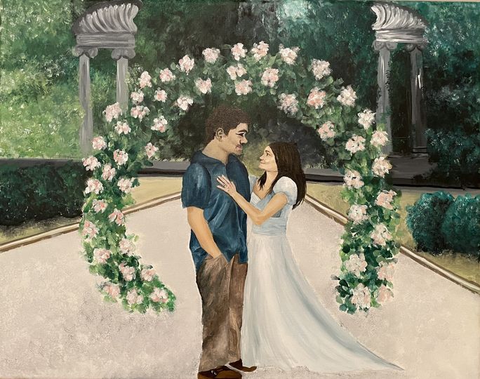 Live Wedding Painters - Taylor & Hayley