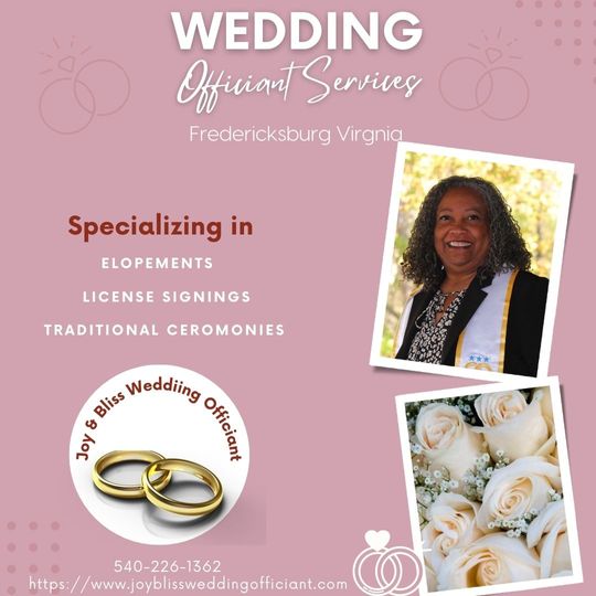 Joy & Bliss Wedding Officiant