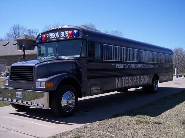 Kool Nites Limousine Party Bus And Trolley Transportation Blue