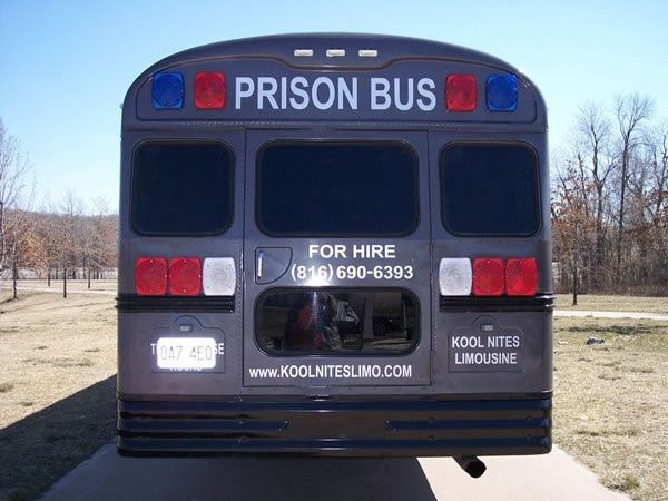 Kool Nites Limousine Party Bus And Trolley Transportation Blue