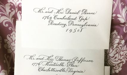 Calligraphy of Charlotte