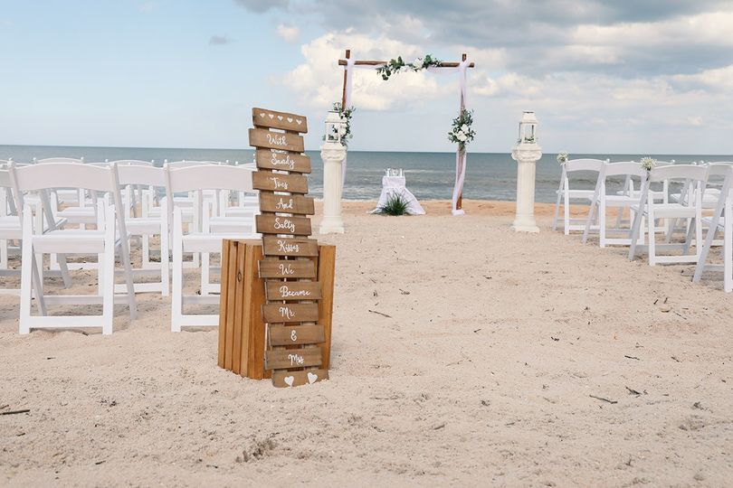 Wed By The Sea