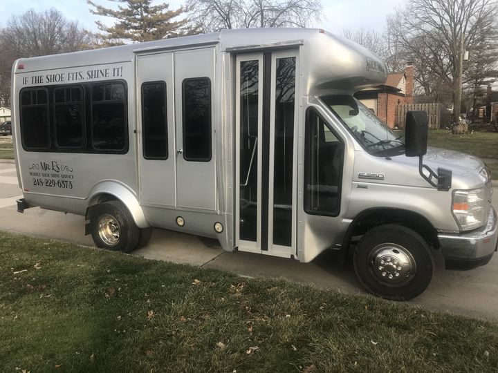 Mr E’ Mobile Shoeshine Shuttle