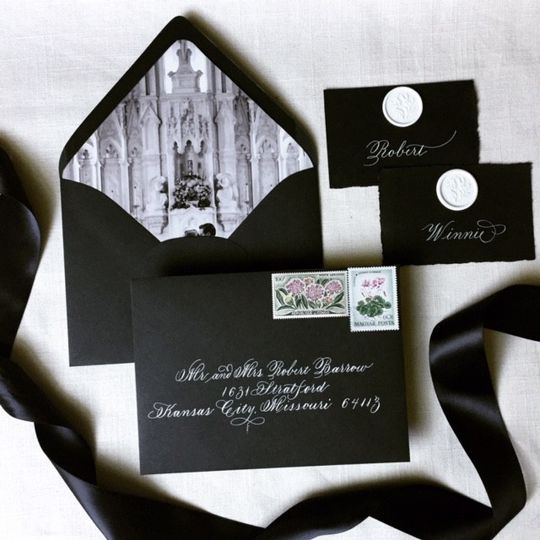 Addressing Elegance - Calligraphy | Wedding Invitations