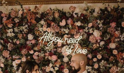 Party Petals Flower Wall Rentals