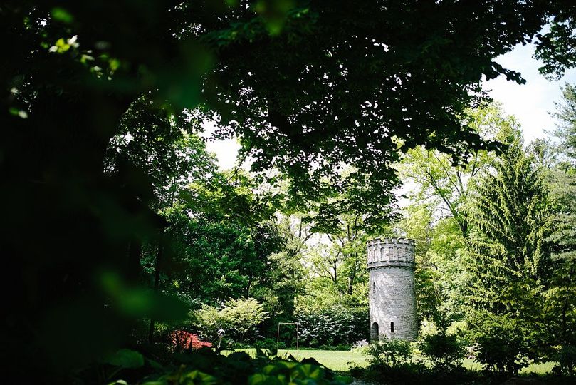 The Duke Sculpture Garden at the Dixon Mansion