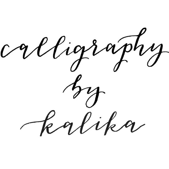 Calligraphy by Kalika