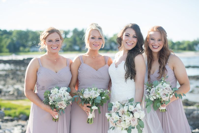 Copper Leaf Floral Design