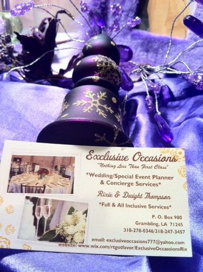 Exclusive Occasions