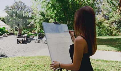 Nova Studios- Live Wedding Painting