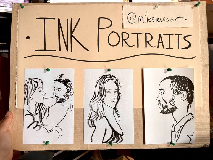 Fine Art Caricatures and Live Painting