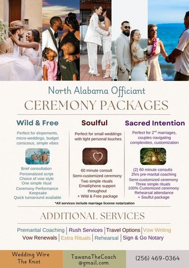 A North Alabama Wedding Officiant