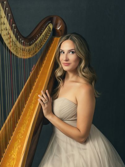 Harpist Kristen Elizabeth