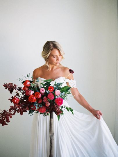 Rust + Thistle Floral