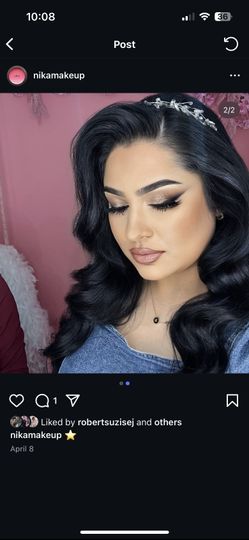Bridal hair