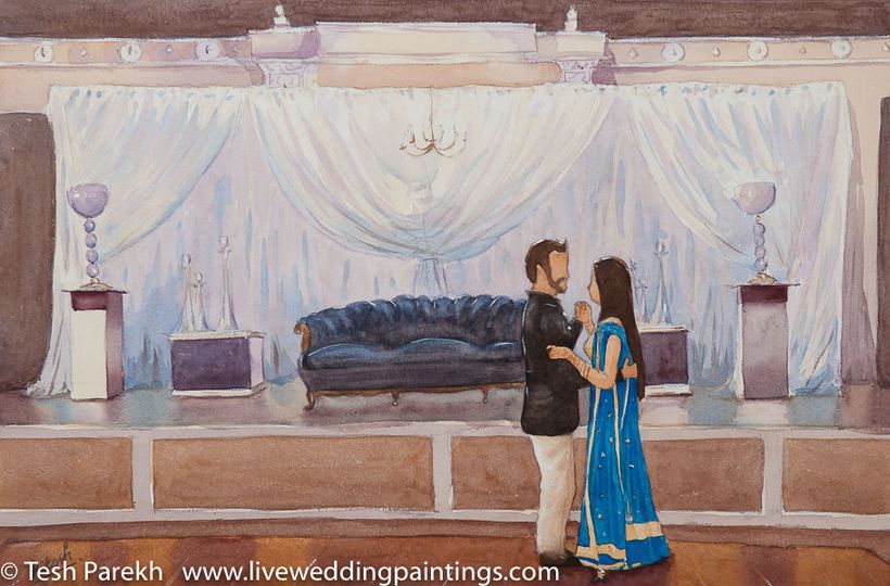 Tesh S Live Wedding And Event Paintings Favors Gifts Raleigh