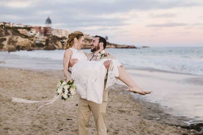 Intimate Beach Wedding Planning Newport Beach Ca Weddingwire
