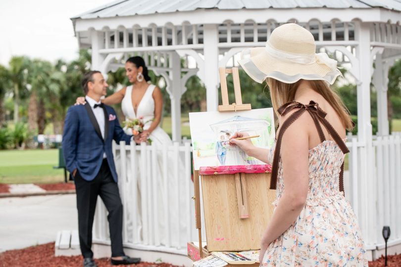 Renaissance Event Painting