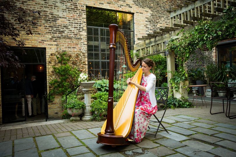 Harpist LeAnne Bennion